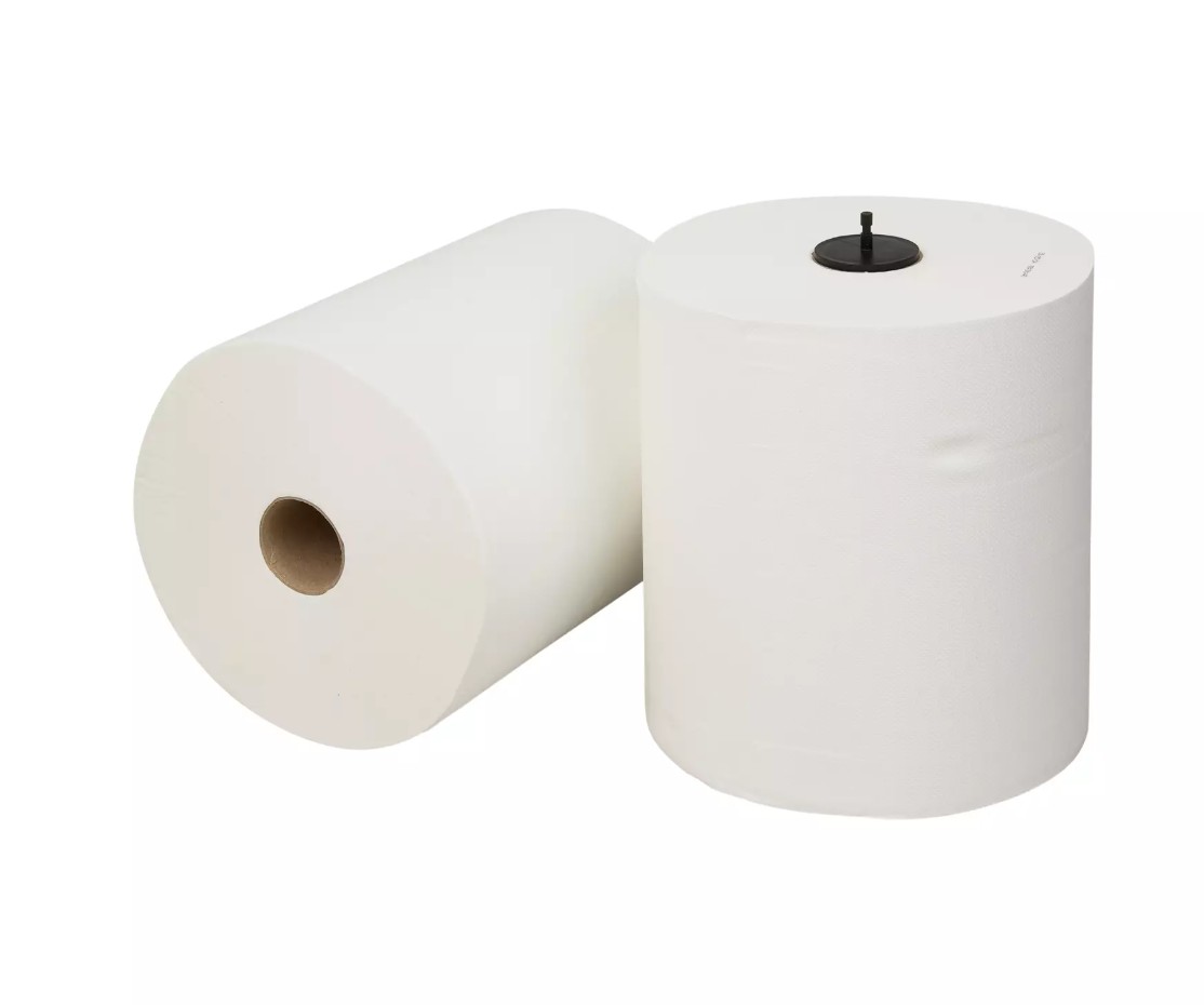 Euro Matic Handdoekrol Plus Wit 2-Laags 6x150m